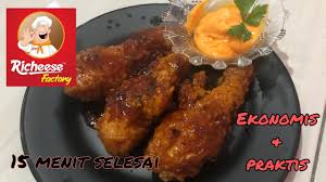 Siapa tau nanti kalau udah punya anak, mamaknya ga perlu keluar uang banyak 😂. Resep Richeese Factory Ekonomis Praktis Youtube