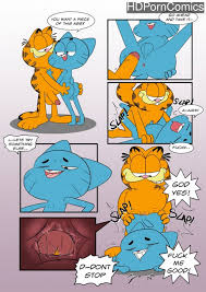 Garfield & Gumball comic porn 