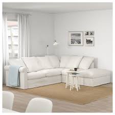 Gronlid Divano Angolare A 4 Posti Con Terminale Aperto Inseros Bianco Ikea It Small Couch Small Room Sofa Sofas For Small Spaces