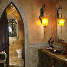 In addition to elegant sinks, this bathroom presents vintage design ideas in fresh ways. Old World Bathroom Houzz