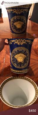 Versace By Rosenthal Medusa Vase Versace By Rosenthal Medusa Blue Vase Classic And Luxurious With Versace Iconic Design Versace Clothes Design Things To Sell