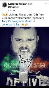 CLONMEL!!!! First random pop up gig if 2024 Lonergan's Bar 9:30 TONIGHT!!!