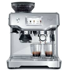 ✓ cm6863 electric espresso coffee machine 1.5l with milk foam frother automatic 20 bar high pressure steam coffee maker. Espresso Machine Sage Barista Touch Ses880bss