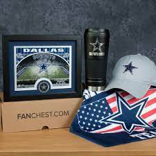 Dallas Cowboys Gift Box Premium Cowboys Gear Fanchest Dallas Cowboys Gifts Gifts For Sports Fans Dallas Cowboys