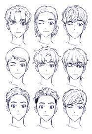 How To Draw Hair Boy Anime Anime Drawings Tutorials Anime Drawings Sketches Drawings