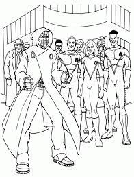 Fantastic four coloring pages, pictures, books are famous among children in all ages. Coloring Page Fantastic Four Coloring Pages 6