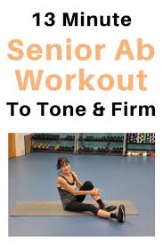 Ab Workout For Seniors Fitness With Cindy In 2020 Abs Workout Senior Fitness Exercise