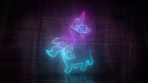 Black panther, fortnite, skin, dark, 2020 games, neon. Fortnite Llama Wallpapers 2020 Broken Panda