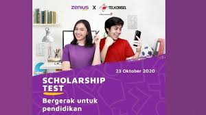 Check spelling or type a new query. Yuk Ikutan Zenius Telkomsel Scholarship Test Tes Kompetensi Online Gratis Sma Berhadiah Beasiswa Warta Kota