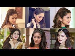 Wedding Hairstyles In Pakistani Indian Style Party Hairstyles For Girls Latest Braided Hairsty Party Hairstyles For Girls Party Hairstyles Hair Style Vedio