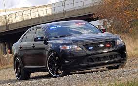 Black 22 Inch Rims On New Ford Taurus - Google Search Police Voiture Vehicule