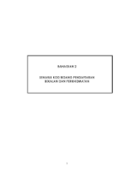 Melengkapkan maklumat dalam buku kedatangan murid 3. Kod Bidang Mof It