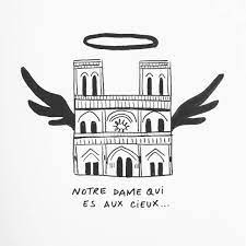 30 illustrations qui rendent hommage à la cathédrale Notre-Dame de Paris  après le terrible incendie