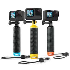 Amazon.com : Sametop Floating Handle Grip Floaty Stick Waterproof Handler  Accessory Compatible with GoPro Hero 13, 12, 11, 10, 9, 8, 7, 6, 5, 4,  Session, 3+, 3, Hero(2018), Max, DJI Osmo Action Cameras (Yellow) :  Electronics
