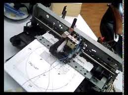 2d Plotter From Old Printer With Arduino And Easydriver