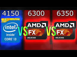 Whql amd ryzen 7 2700x vs. Intel I3 4150 Vs Amd Fx 6300 Vs Fx 6350 Youtube