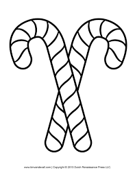Christmas Clipart To Colour Free Download Best Christmas Clipart Candy Cane Coloring Page Candy Cane Template Candy Cane Coloring Pages