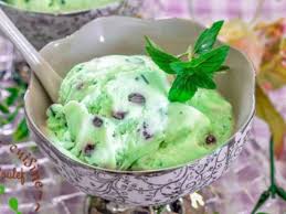 Temps de congélation 5 hrs. Recette Creme Glacee A La Menthe Sans Sorbetiere Circulaire En Ligne