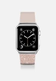 Modern Faux Rose Gold Glitter Ombre Blush Pink Apple Watch Band 38mm By Girly Trend Casetify Apple Watch Bands 38mm Apple Watch Band Watch Bands