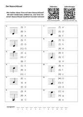 Interessant ist der grundschulkönig für alle, die in der grundschule aktiv sind. Musik Arbeitsmaterialien Notenkunde 4teachers De