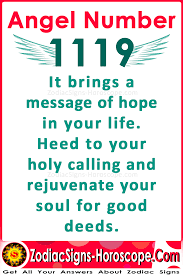 Angel Number 1119 Meaning Rejuvenate Your Soul In 2021 Angel Number Meanings Message Of Hope Number Meanings