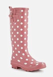 Rainie Rain Boot In Pink Mauve Get Great Deals At Justfab