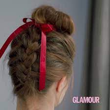 Oktoberfest Flechtfrisuren Anleitung Zopf Zopffrisuren Mittellang Kurzehaare Wiesn Lange Di Braided Bun Hairstyles Hair Styles Hair Tutorial