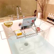 We did not find results for: Knifun Bathtub Caddy Tray Across Tub Stainless Steel Reading Expandable Shower Storage Organizer Over Bath Tub Drying Racks Removable Wine Glass Holder And Book Holder Walmart Com Walmart Com