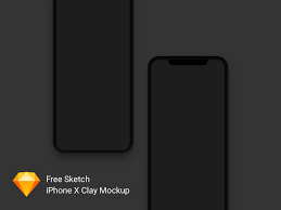Download Iphone X Clay Mockup Freebie Iphone Mockup Mockup Free Download Free Iphone