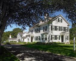 This enhances the overall look and feel of greek revival. Greek Revival Village Restoration Patrick Ahearn Architect