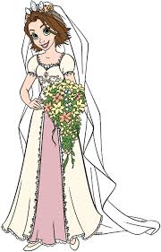 Today she is getting married to the love of her life and everything has to be perfect. Rapunzel The Bride In Wedding Dress Rapunzel Wedding Dress Art Full Size Png Download Seekpng
