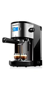 Check out machine coffee pods on ebay. Amazon Com Singles Serve Coffee Makers With Milk Frother 2 In 1 Coffee Machine For K Cup Pod Coffee Ground Latte And Cappuccino Maker Built In Portable Electric Milk Steamer Home Kitchen