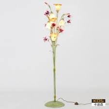 Engrossing Flower Floor Lamp Home Depot And Aluminum Flower Floor Lamp