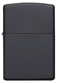 A look at the zippo in the black matte finish. Zippo Black Matte 218 Walmart Canada