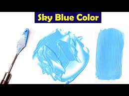 How To Make Sky Blue Color Mix