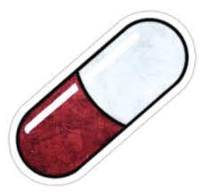 Capsule Sticker By Rebellion 10 Medical Stickers Makeup Stickers Print Stickers