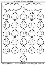 Small Letter Tracing Alphabet Worksheets Kindergarten Preschool Writing Kids Learning Activities