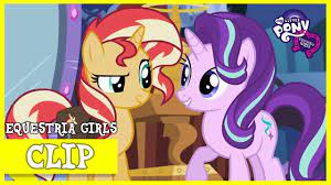 Sunset Shimmer meets Starlight Glimmer | MLP: Equestria Girls | Special:  Mirror Magic [HD] - YouTube