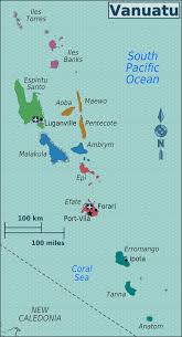 Physische landkarte von vanuatu (englischsprachig, 2006). Map Of Vanuatu Map Regions Weltkarte Com Karten Und Stadtplane Der Welt