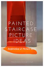 To complete the look, black is used on the stairs and some other fancy painted staircase ideas. 20 Painted Staircase Ideas Pictures Diy Paint A Staircase