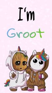 Fondo De Pantalla Marvel Groot Baby Groot Desenhos Animados Bonitinhos Papel De Parede Celular Fofo Desenho