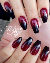 Maybe you would like to learn more about one of these? Black Red Nails Red Ombre Nails Gothic Nails Dark Red Nails