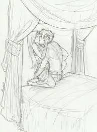 Couple Sketch Involve In Love In Bed Room Steemit Choose from 810+ romantic couple graphic resources and download in the form of png, eps, ai people falling in love a happy romantic couple portrait minimal design one continuous line art drawing vector illustration minimalism style. couple sketch involve in love in bed