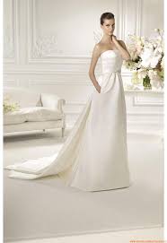 Oft kommen tüll, satin, spitze, organza, taft und mikado zum einsatz. Empire Schlicht Elegante Brautkleider 2014 Aus Taft Kleid Hochzeit Brautkleider Online Hubsche Brautkleider