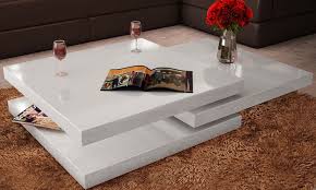 Pour vous assurer que votre table basse carrée se fonde bien dans votre décor, vous devez choisir une matière de qualité. Table Basse Carree Pivotante 3 Plateaux Noir Ou Blanc Laque A 169 99 5 De Reduction