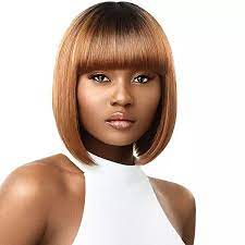 Outre Synthetic Quick Weave Complete Cap Wig Cora Black Women Hairstyles Bob Hairstyles Hair Styles