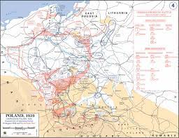 Shows important rivers and cities as well as political borders. Map Of Poland Prior To German Invasion August 1939