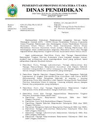 Contoh surat dinas pemerintah kabupaten dan universitas. Kop Surat Dinas Pendidikan Sumut Contoh Kop Surat