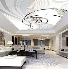 Abstract Ceiling Wallpaper Ceiling Design Modern Classy Living Room Ceiling
