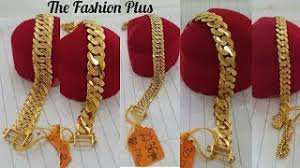 Free delivery and returns on ebay plus items for plus members. Gold Bracelets Designs With Weight For Men Youtube